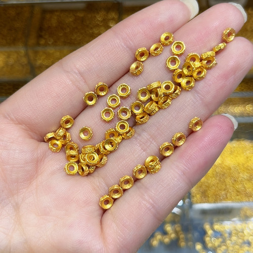 4.2mm六字真言隔珠1g（一克大约7个）