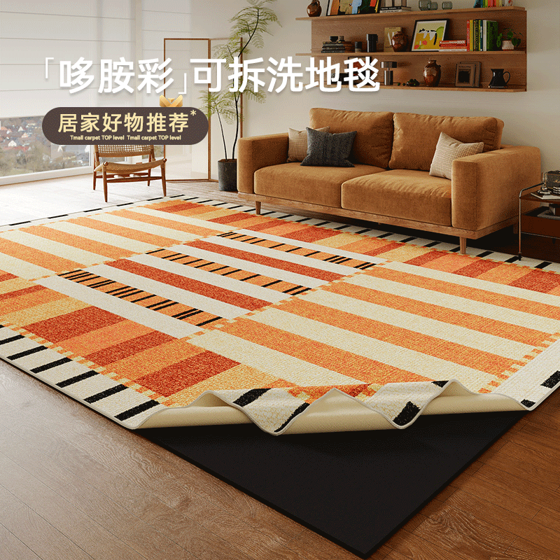 多巴胺可拆洗好打理客厅地毯地垫