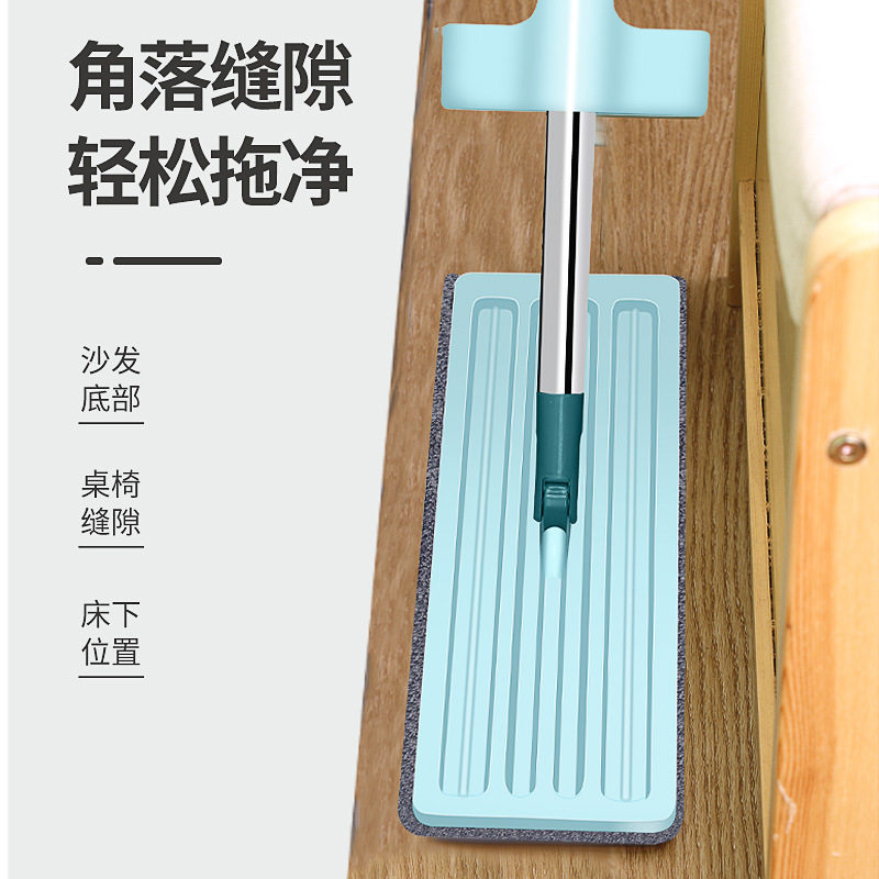 免手洗平板拖把家用懒人好神拖地板清洁墩布大号干湿两用拖布