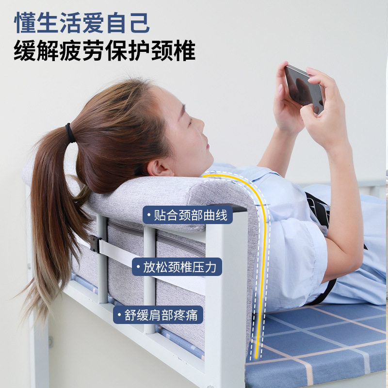 挂钩型床头软包靠垫可拆
