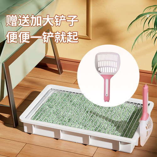 速发狗厕狗04不型钢防踩吃屎漏屎自制用猫砂盆所砂盆中小锈犬