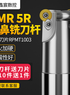 速发数控铣刀杆抗震R5平面加圆中心加长EMR50-2R 21 250工鼻立铣