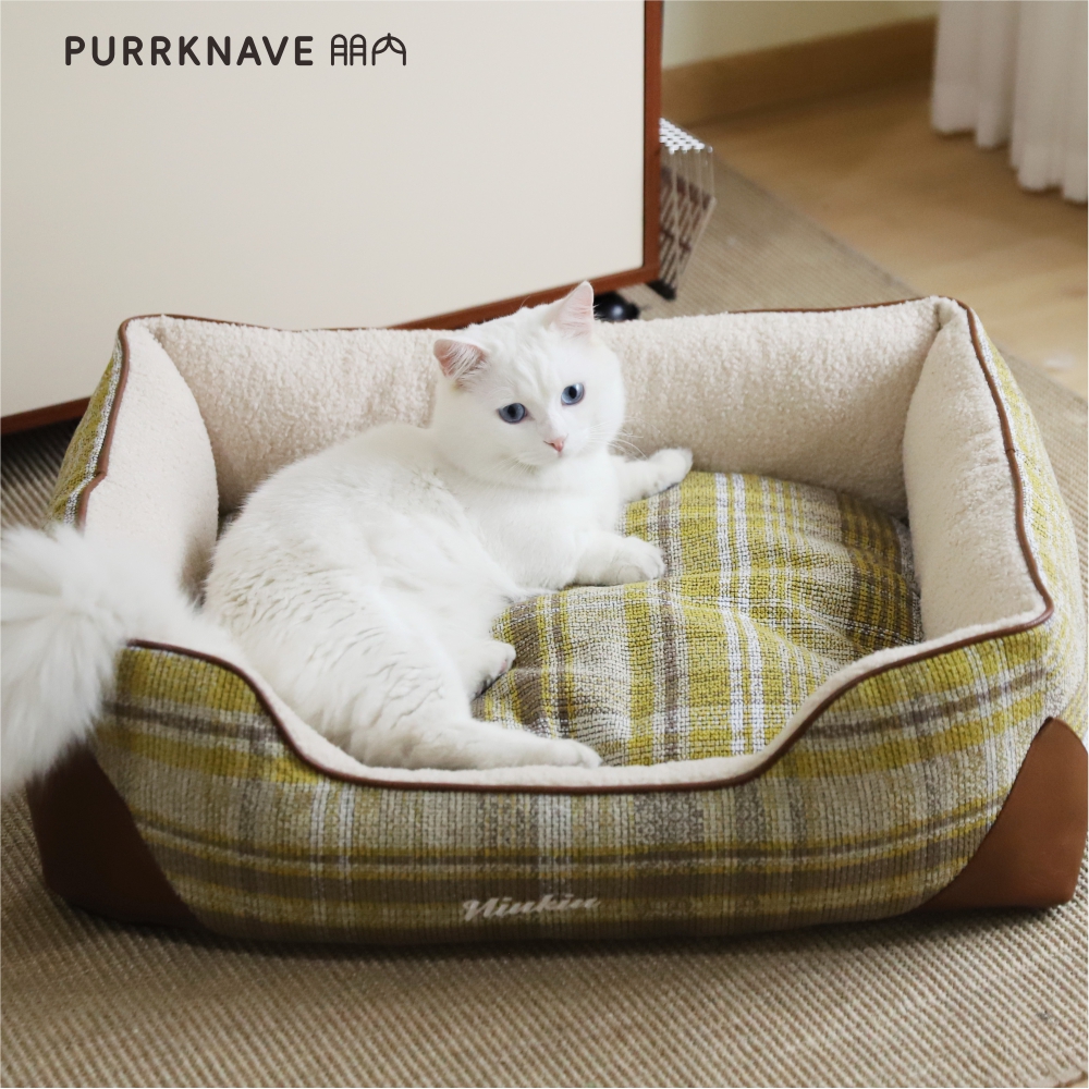 PurrKnave冬季猫窝冬天保暖猫屋猫咪睡窝宠物窝加厚猫垫子可拆洗