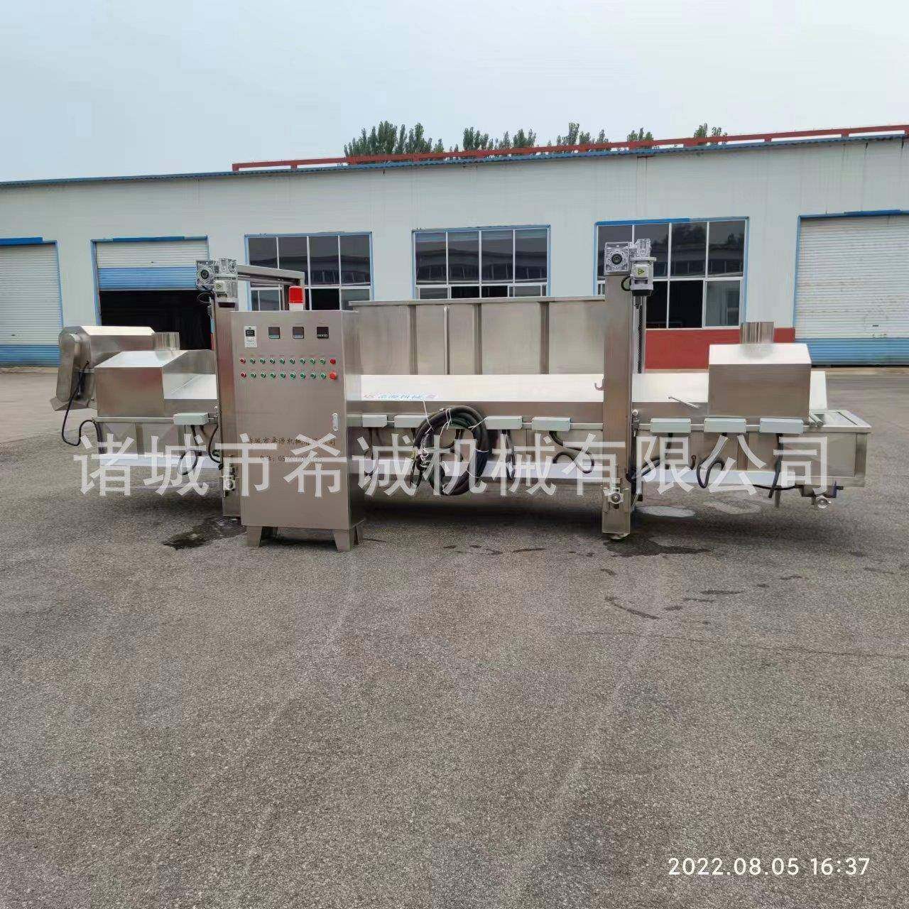 新款整条鱼上浆机 裹浆鲤鱼油炸机 希诚鲤鱼挂糊油炸流水线,清洗/食品/商业设备,休闲食品加工设备,淘宝优惠券,粉丝福利购,淘宝优惠卷