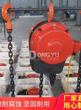 dhs环链电动葫芦80V1吨2吨吨5吨倒链起重机220V吊葫芦提升机