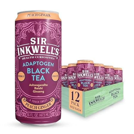 SIR INKWELL’S Adaptogen Black Tea | Healthful Energy 150