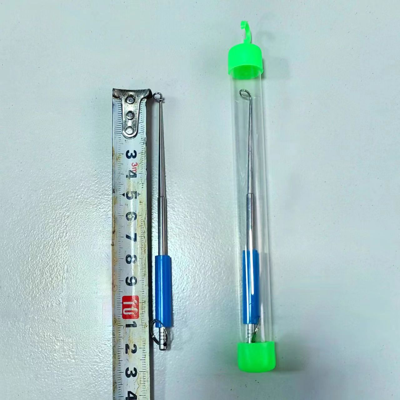 渔具取钩器户外深喉盲桶脱钩器钓鱼两用三用打结器盲桶脱钩器