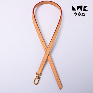 李莫愁定制适用于LV麻将包植鞣革皮质肩带原皮原色本色
