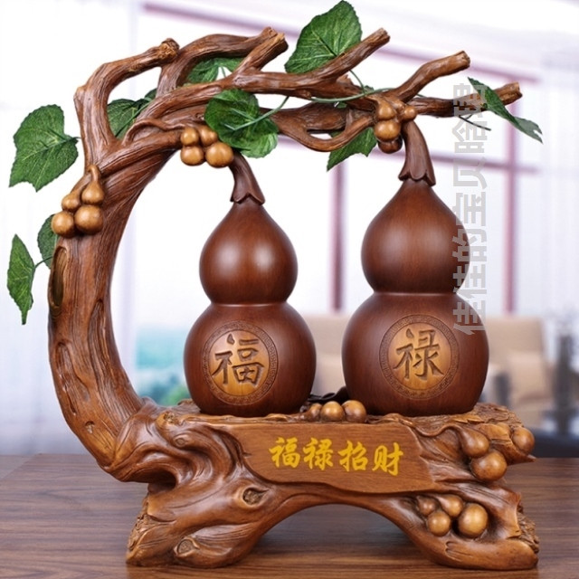 酒吧客房宠物店收银台个性摆放招财葫芦摆件超市婚姻介绍所前台造