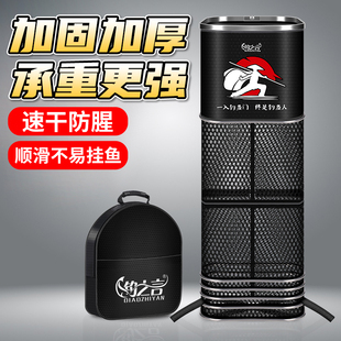 2025新款鱼护野钓专用方形鱼护包鱼网兜小渔护黑坑装鱼涂胶不挂鱼