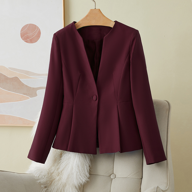 设计感小众西装春装新款气质修身