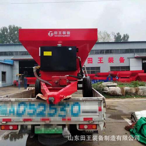 供应撒粪机拖拉机牵引大型撒粪车农用撒车8方大容量撒机