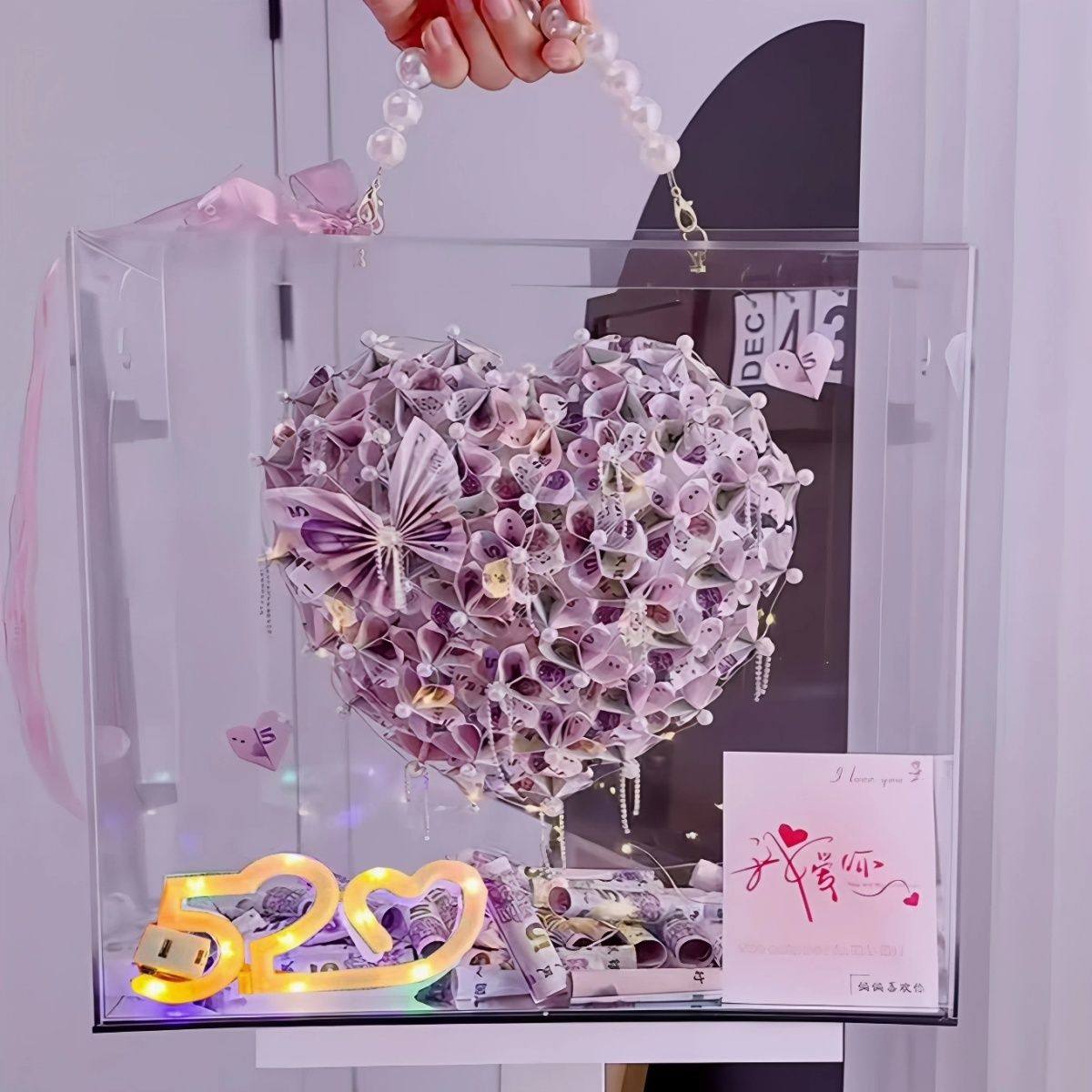 情人节爱心有钱花礼盒