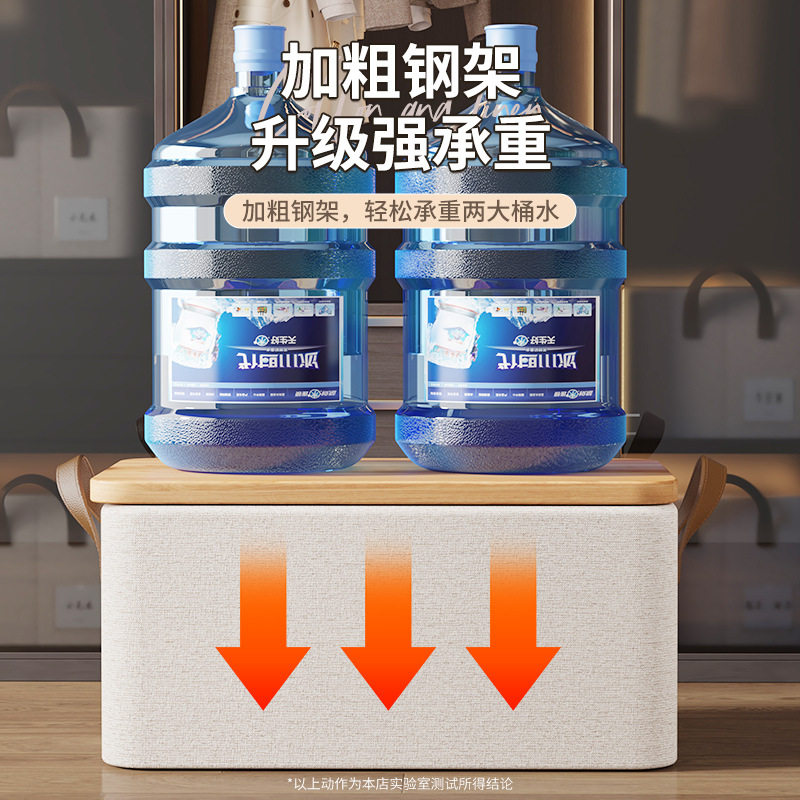 天山棉麻收纳盒衣柜筐整