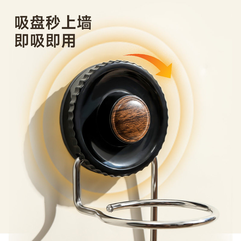 吸盘免打孔浴室不锈钢置物电动剃须刀梳子美容仪器墙上收纳架图片