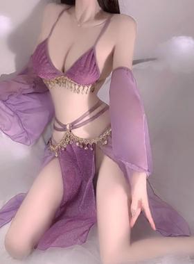 青曲老公新中国风紫色睡衣高端性交肚兜禁欲汉代Qqny Fun亲密
