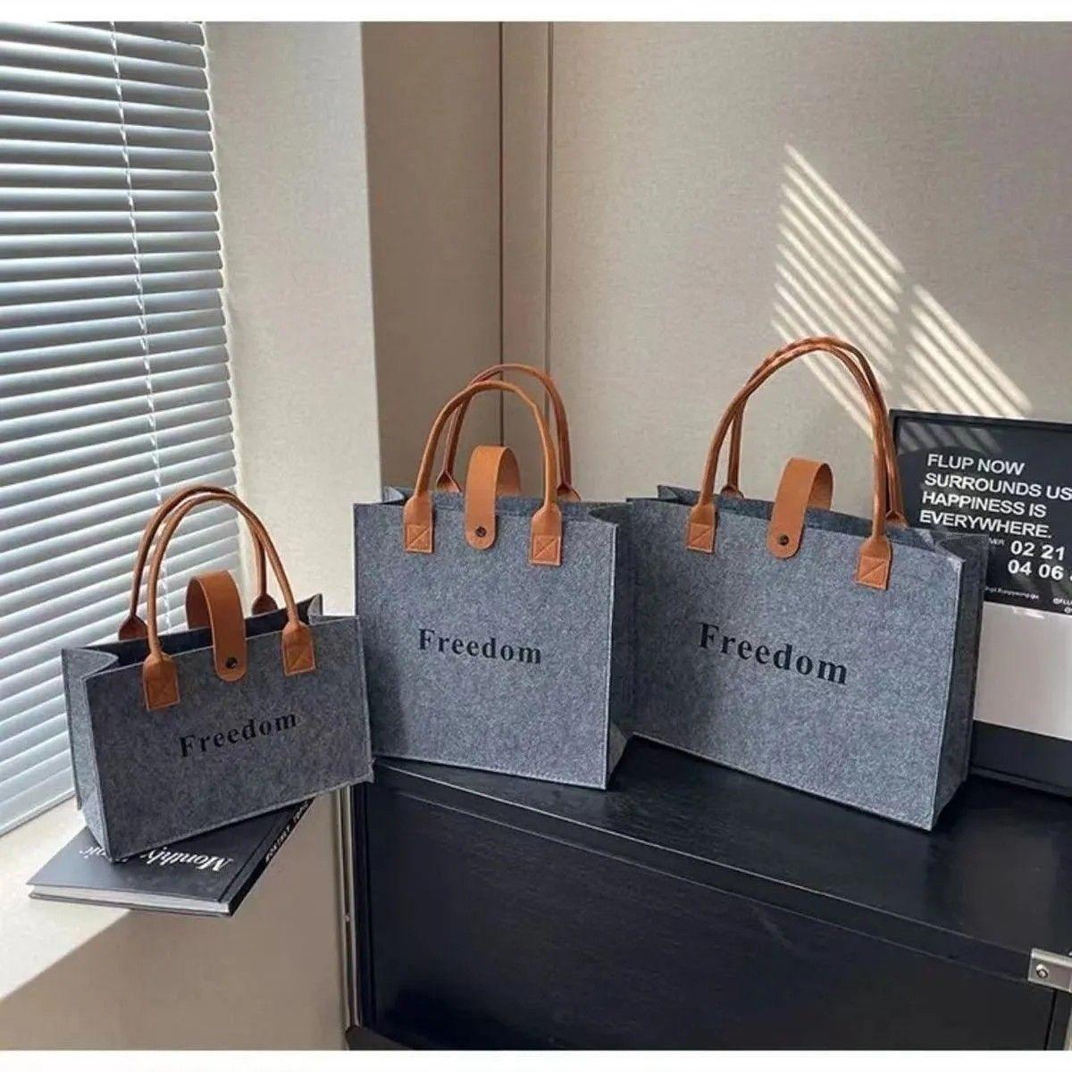 毛毡包图案定制订印图印字学生网红公司logo手提袋毛毡手提包,包装,商务礼品包装,淘宝优惠券,粉丝福利购,淘宝优惠卷