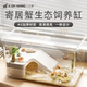 寄居蟹饲养箱套装 小型桌面爬宠盒相守蟹螃蟹生态养殖箱乌龟饲养缸