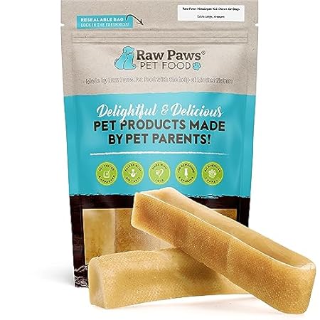 Raw Paws Himalayan Yak Chews for Dogs， Extra Large Chews