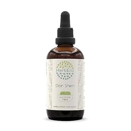 Dan Shen B120 Alcohol-Free Herbal Extract Tincture， Conce