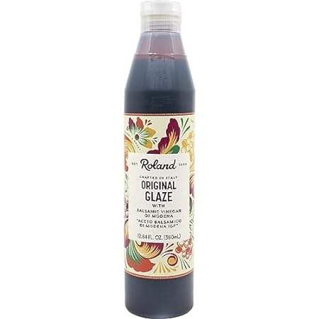 Roland Foods Balsamic Vinegar Glaze of Modena， 12.84 Ounc