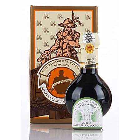 Traditional Balsamic Vinegar of Modena D.O.P.， minimum 12