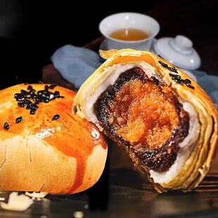 蛋黄酥传统糕点休闲食品早餐下午茶礼盒包装网红办公室零食小吃