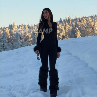 BootyCamp加绒连体衣紧身