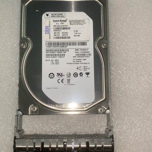 00Y2424 联想6Gb SAS存储盘 2TB 健康度100无坏道议价维修