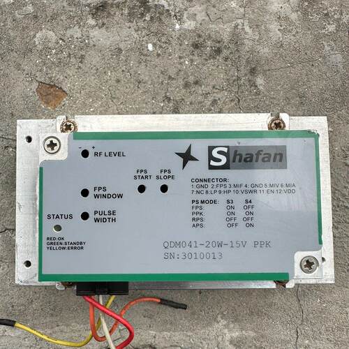 QDM041-20W-15V PPK 激光控制器 Shafan工业工控配件议价维修