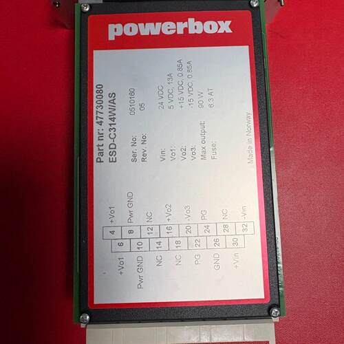 ESD-C314W/AS Powerbox工业电源 工控自动化配件议价维修