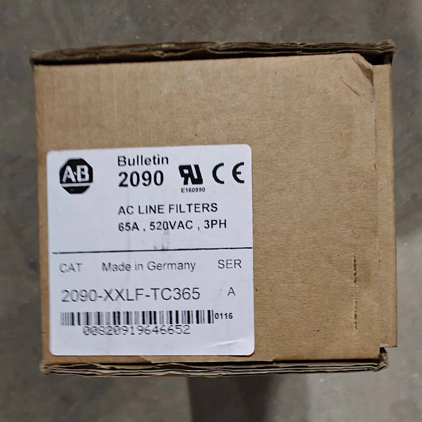 2090-XXLF-TC365 AB滤波器 三相65A 520VAC工业工控器件议价维修