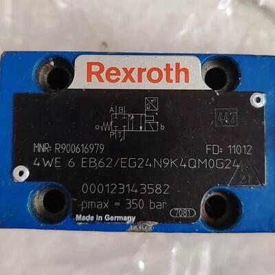 R900616979 4WE6EB62/EG24N9K4QM0G24 REXROTH电磁换向阀议价维修