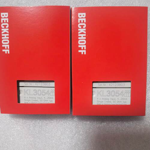 KL3054 倍福工控模块 四通道模拟量输入端子议价维修