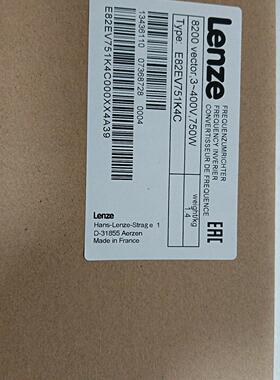 E82EV751K4C 伦茨变频器 750W 400V工业自动化变频调速议价维修