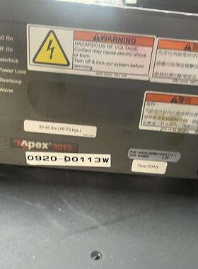 0920-00113W APEX3013 AE射频电源 3KW 13.56MHz 208V议价维修