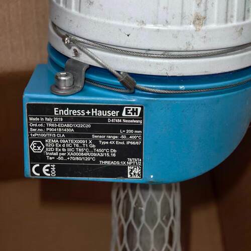 TR63-EDABD1X22C20 温度传感器 工业防爆测温探头议价维修