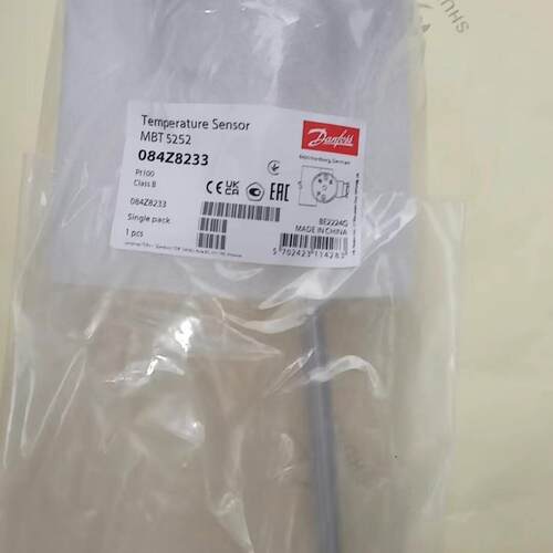 084Z8233 MBT5252 丹佛斯温度传感器 Pt100 Class B议价维修