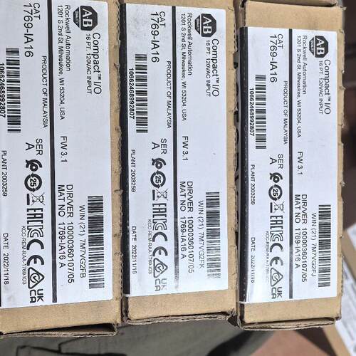 1769-IA16 罗克韦尔Compact I/O 120VAC工控输入模块议价维修
