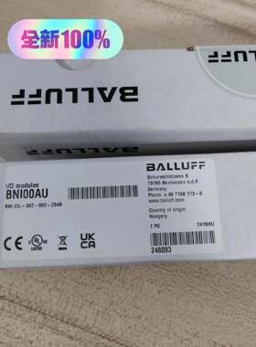BNI00AU BNI IOL-302-002-Z046 IO模块 巴鲁夫工控配件议价维修