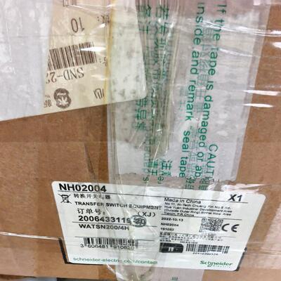 NH02004 WATSN200/4H 转换开关电器 工控电气配件议价维修