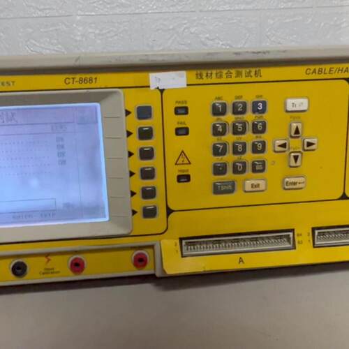 CT-8681 线材综合测试机 精密线材检测仪器议价维修