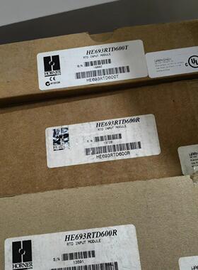 HE693RTD600R HORNER RTD输入模块 工控配件可议价议价维修