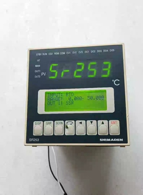 SR253-2P-N-10600150 岛电温控仪 工业控温温度控制器议价维修