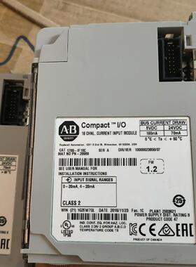 1769-IF16C AB Compact I/O 16通道电流输入工控模块议价维修