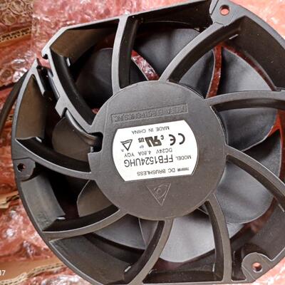 FFB1524UHG 台达直流散热风扇 24V 4.8A 17251尺寸议价维修
