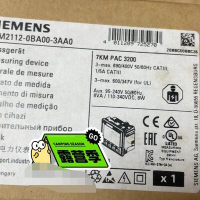 7KM2112-0BA00-3AA0 PAC3200 多功能电力仪表议价维修