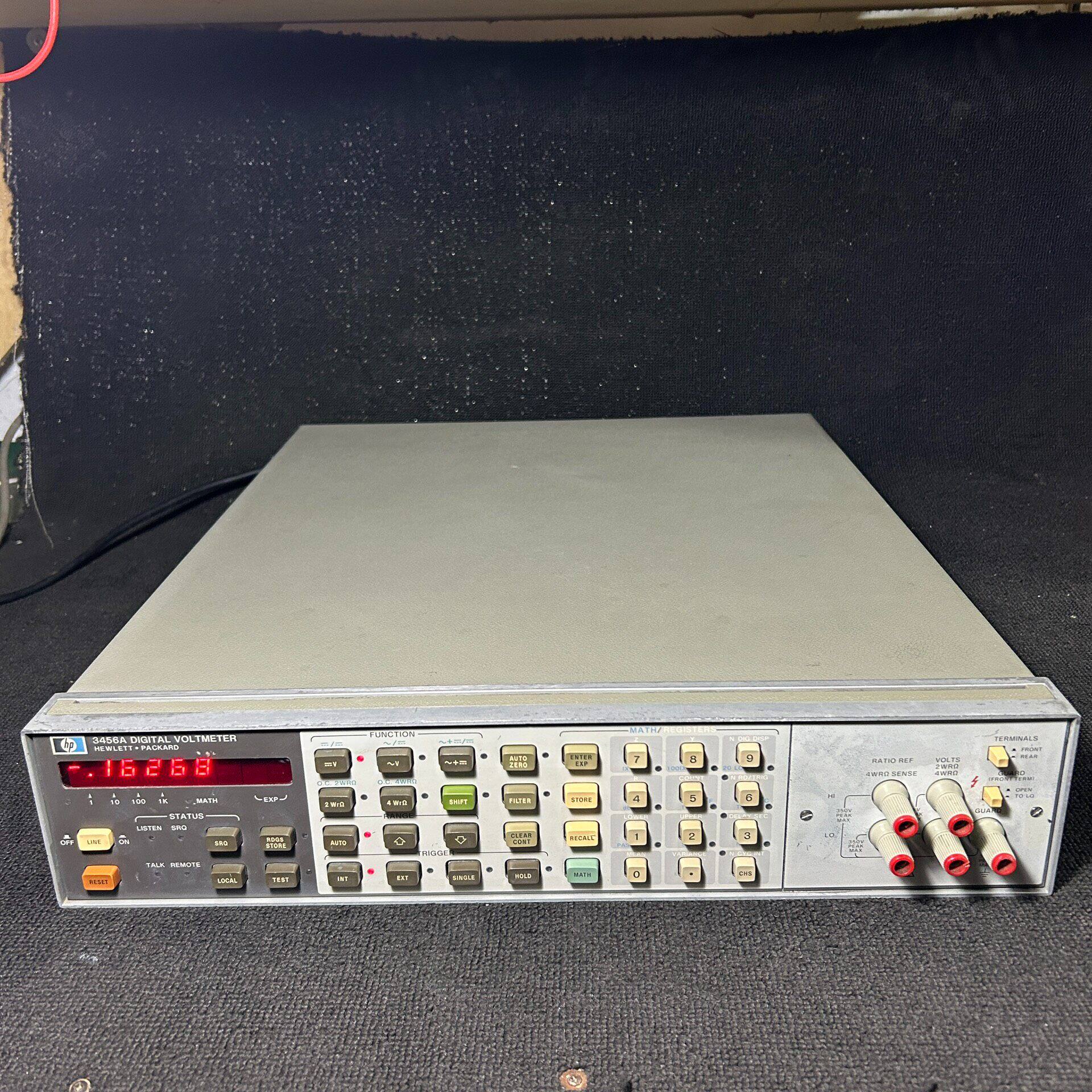 HP 3456A 万用表 高精度数字电压表 实验室测试仪器议价维修