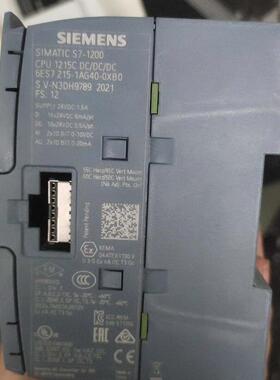 6ES7 215-1AG40-0XB0 1215C DC/DC/DC CPU工控模块议价维修