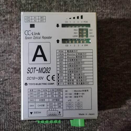 SOT-MQ82 CC-Link光通信器 TOYO东洋工控配件议价维修